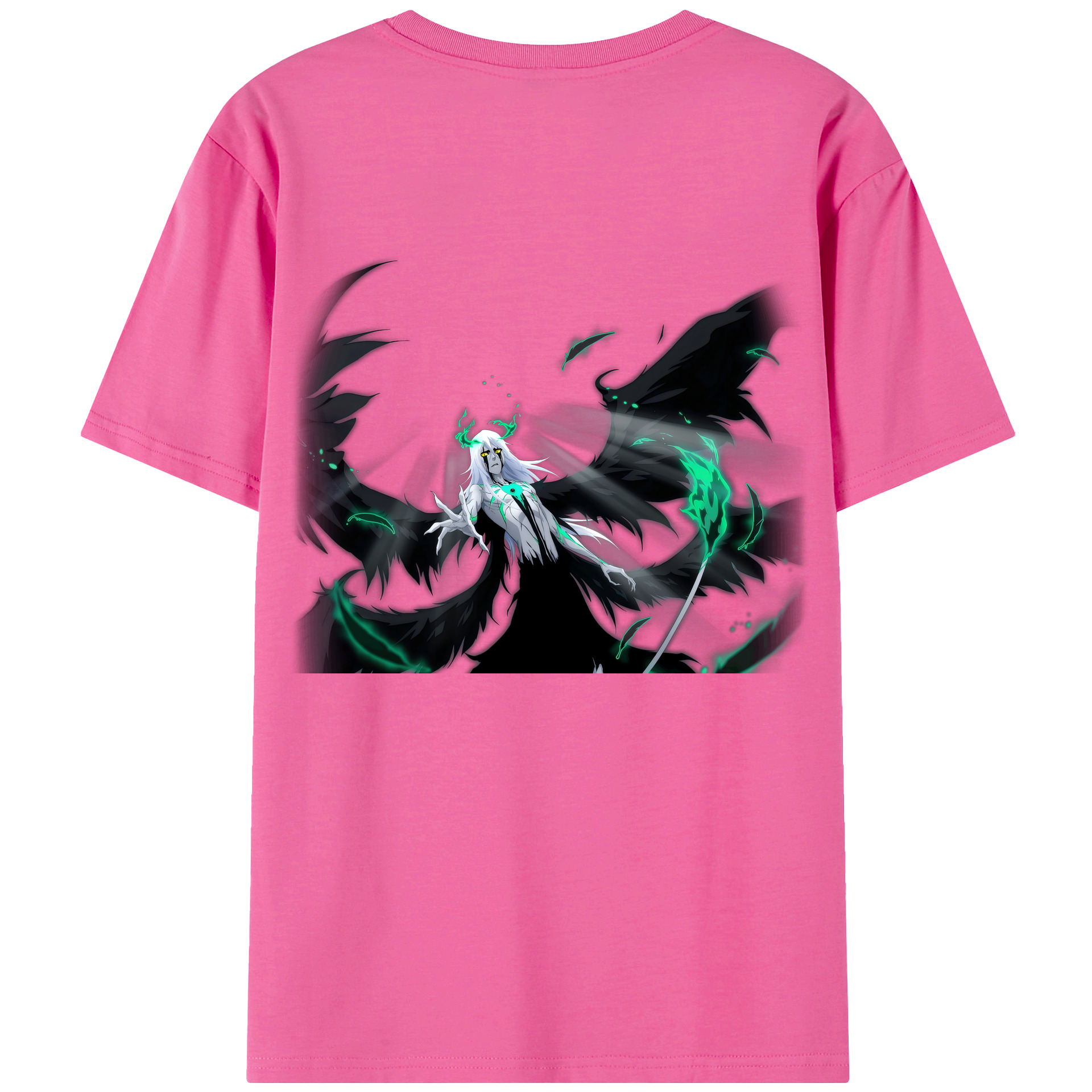 （画像用） ブリーチ ウルキオラ·シファー BLEACH Ulquiorra cifer レディース半袖Tシャツ(バックプリント)